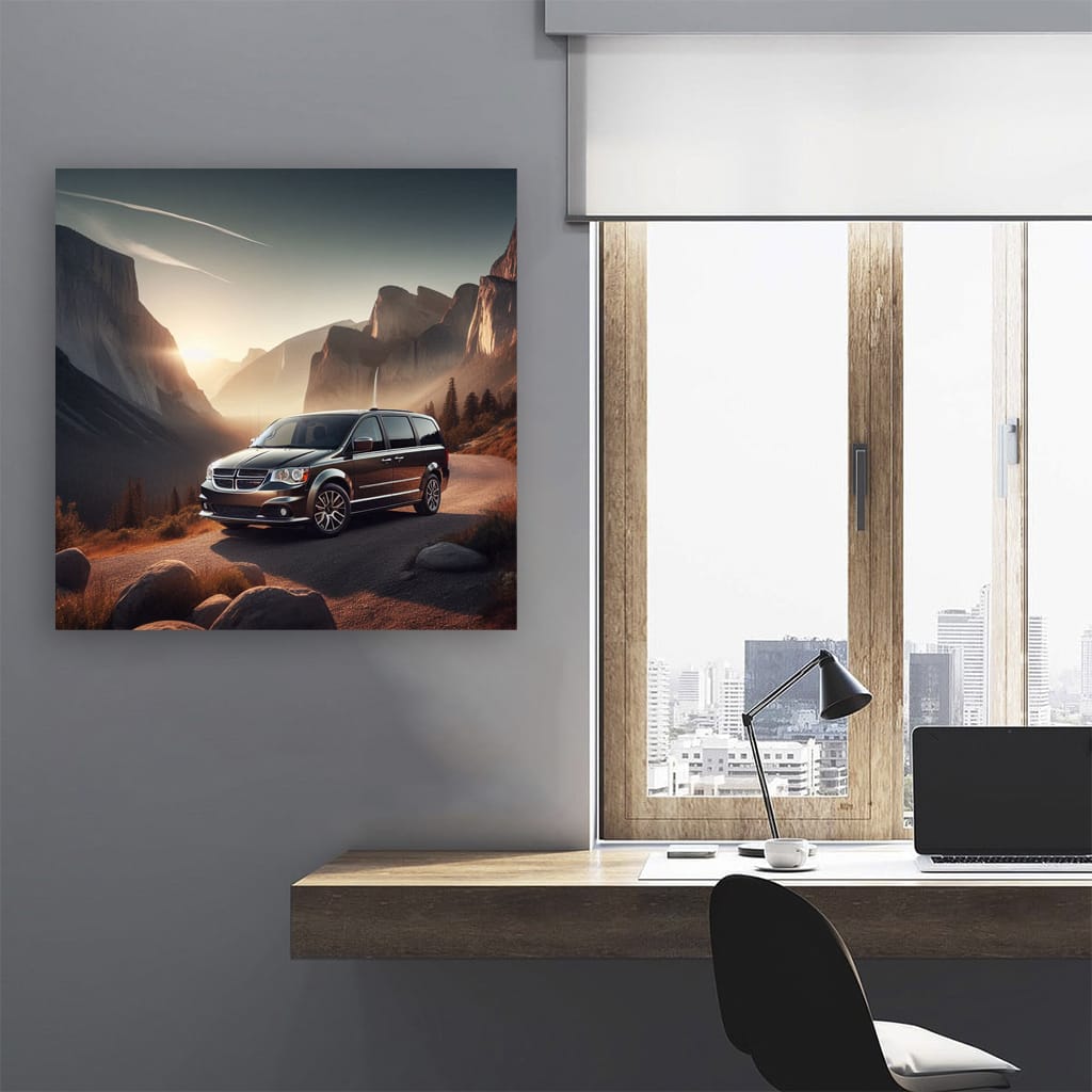 Dodge Grand Caravan Mounta Wall Art