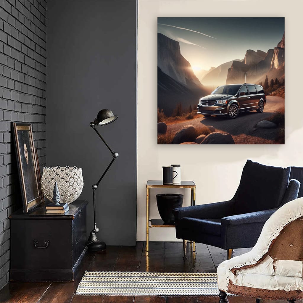 Dodge Grand Caravan Mounta Wall Art