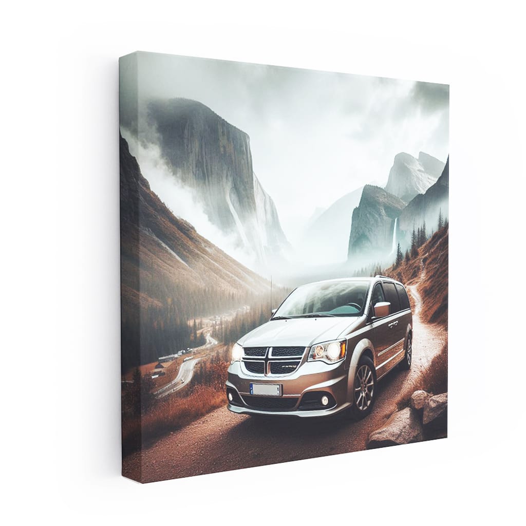 Dodge Grand Caravan Mountain Wall Art