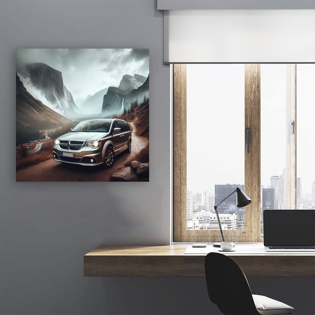 Dodge Grand Caravan Mountain Wall Art