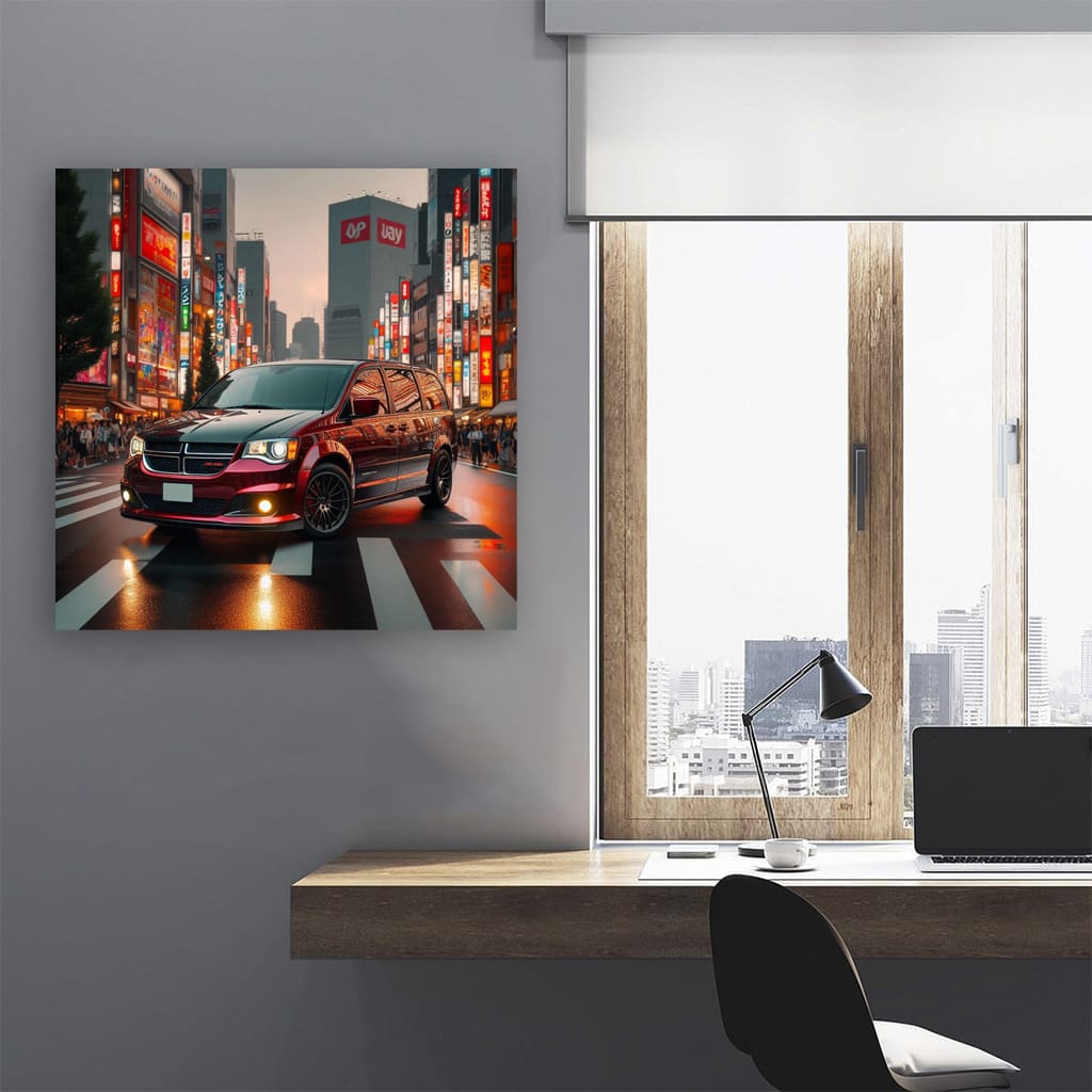 Dodge Grand Caravan Tokyo Jap Wall Art