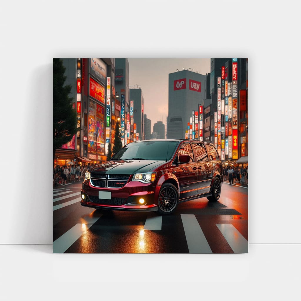 Dodge Grand Caravan Tokyo Jap Wall Art