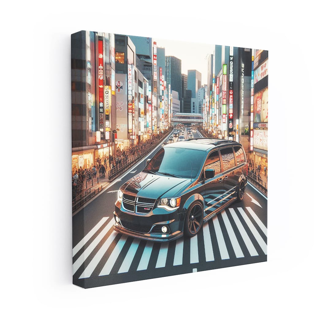 Dodge Grand Caravan Tokyo Japan Wall Art