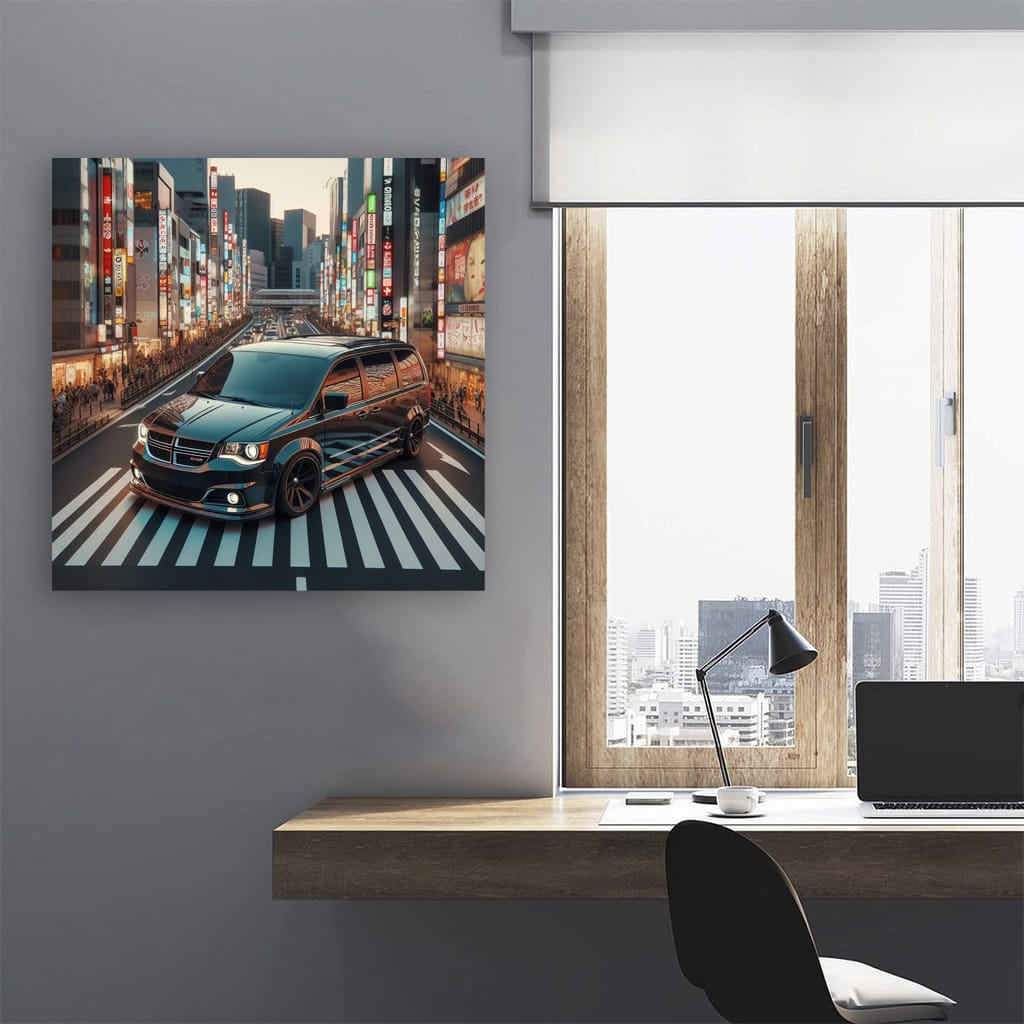 Dodge Grand Caravan Tokyo Japan Wall Art