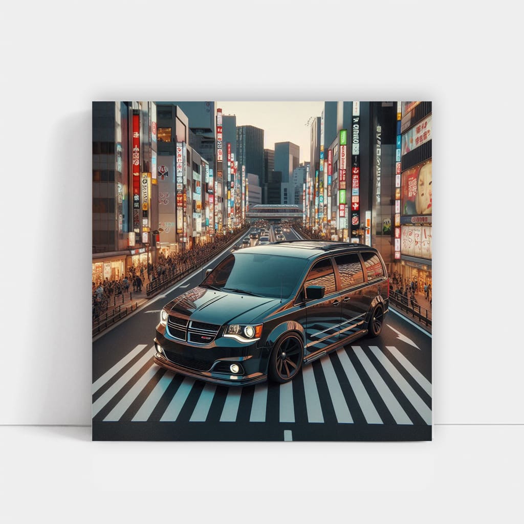 Dodge Grand Caravan Tokyo Japan Wall Art