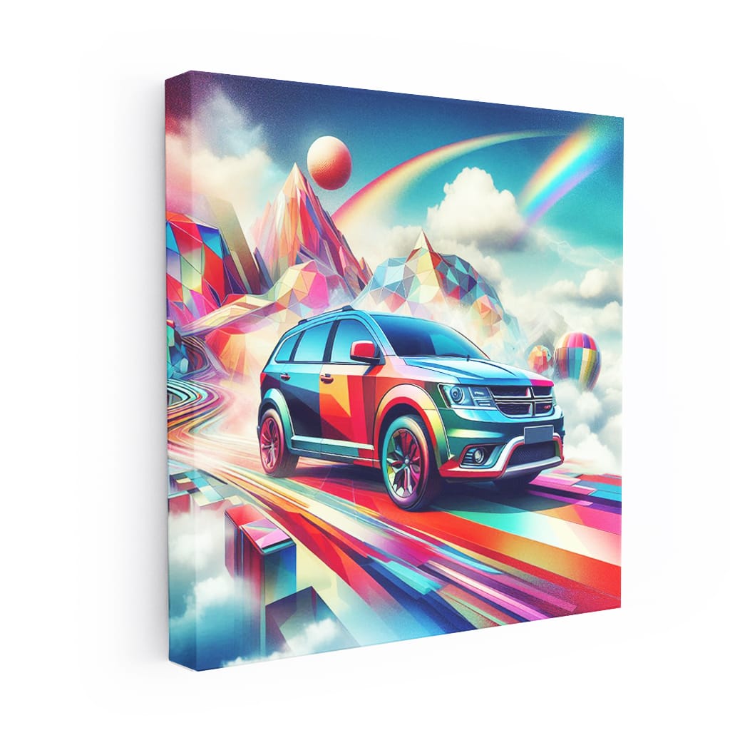 Dodge Journey Absctra Wall Art