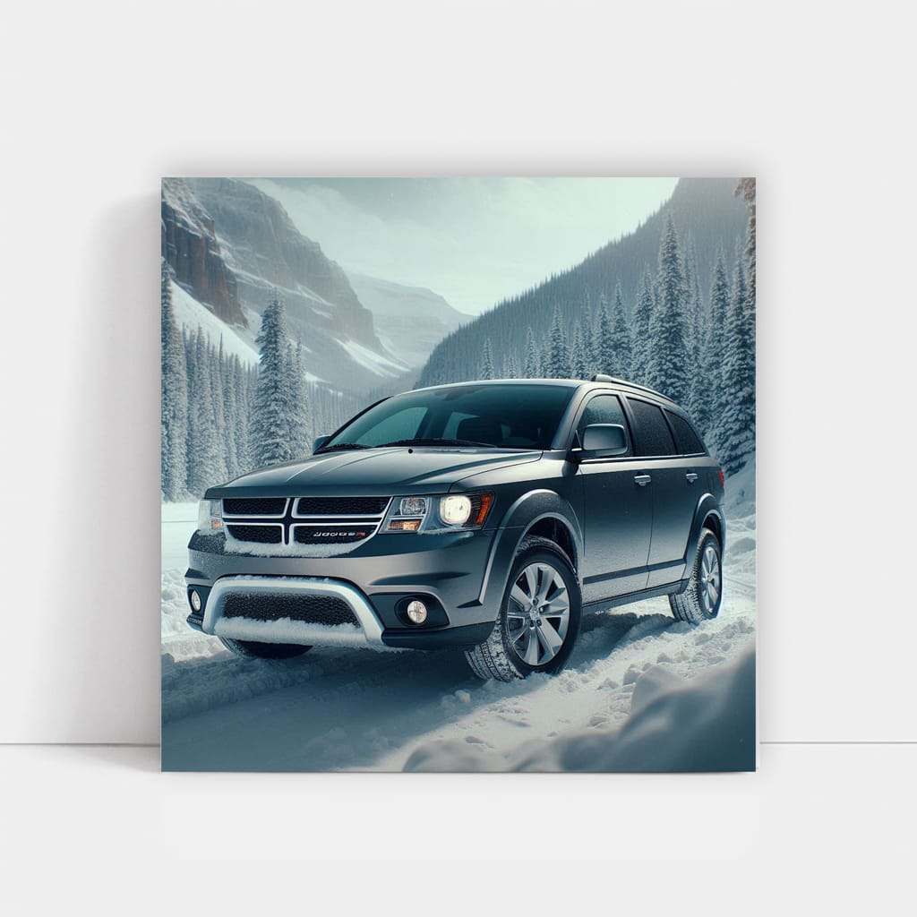 Dodge Journey Wint Wall Art