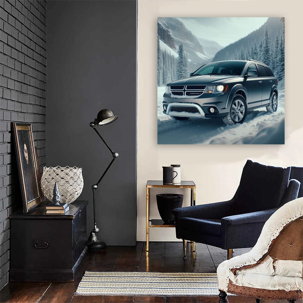 Dodge Journey Wint Wall Art