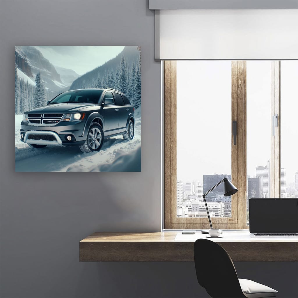 Dodge Journey Wint Wall Art