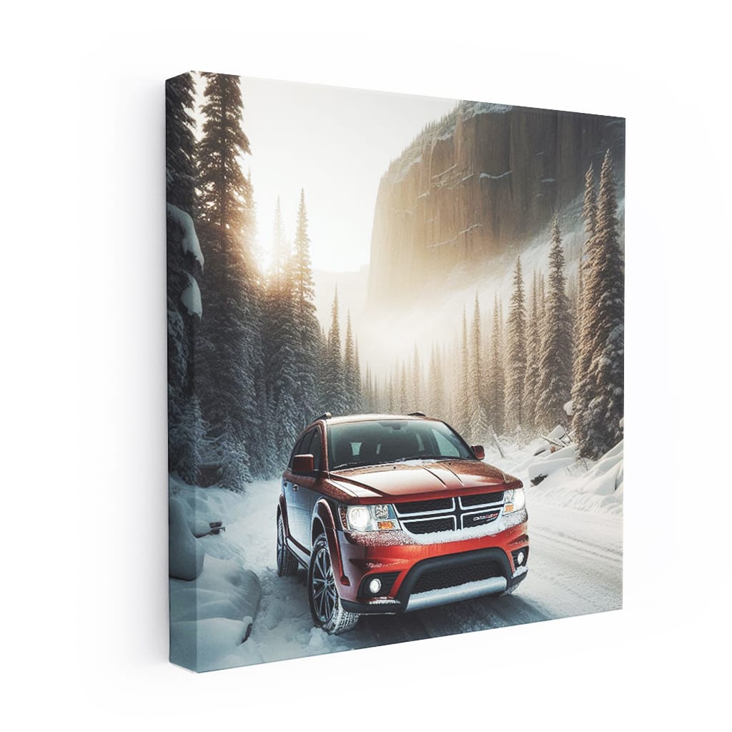 Dodge Journey Winter Wall Art