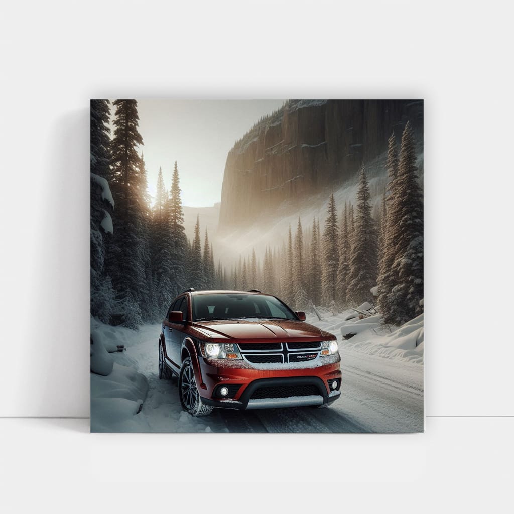 Dodge Journey Winter Wall Art