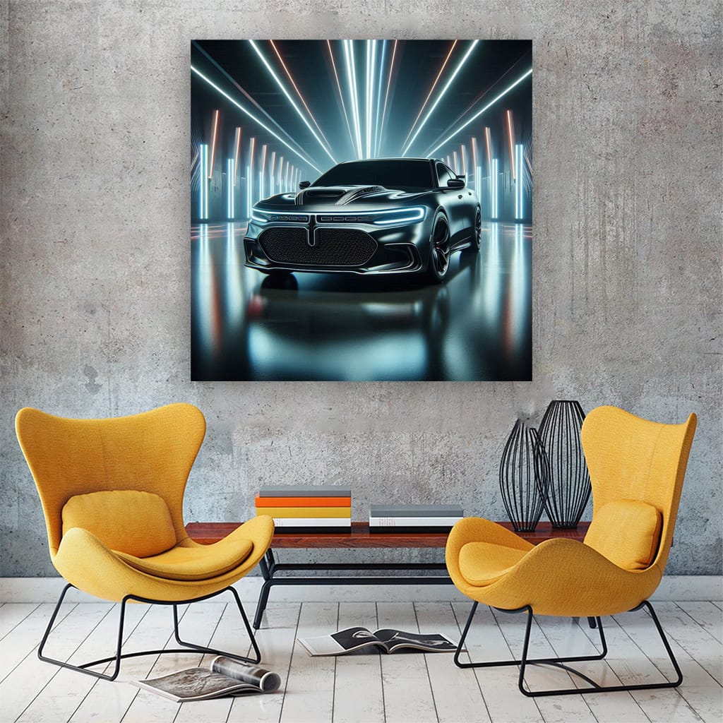 Dodge New Hood Wall Art