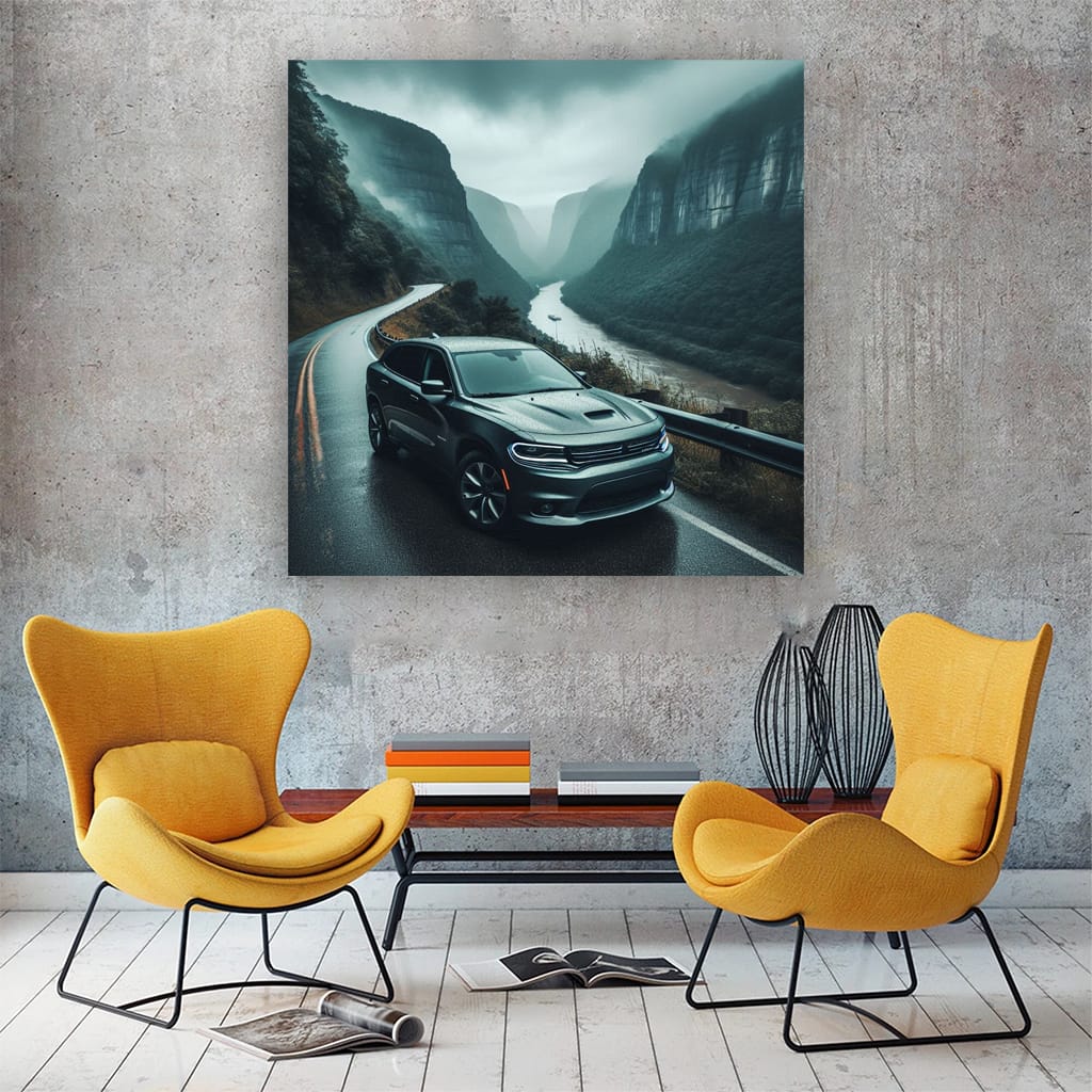 Dodge Overcast Weather Photo - Sleek and Stylish Ride
