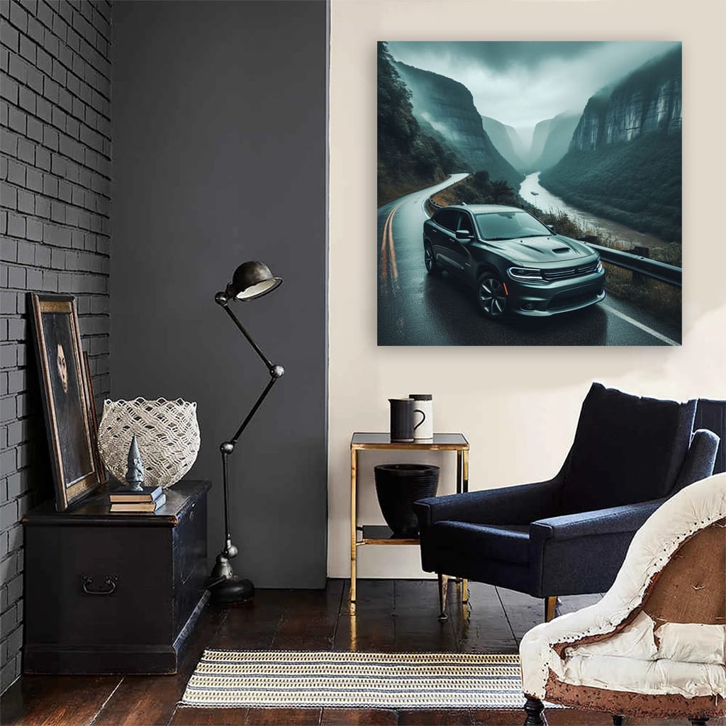Dodge Overcast Weather Photo - Sleek and Stylish Ride
