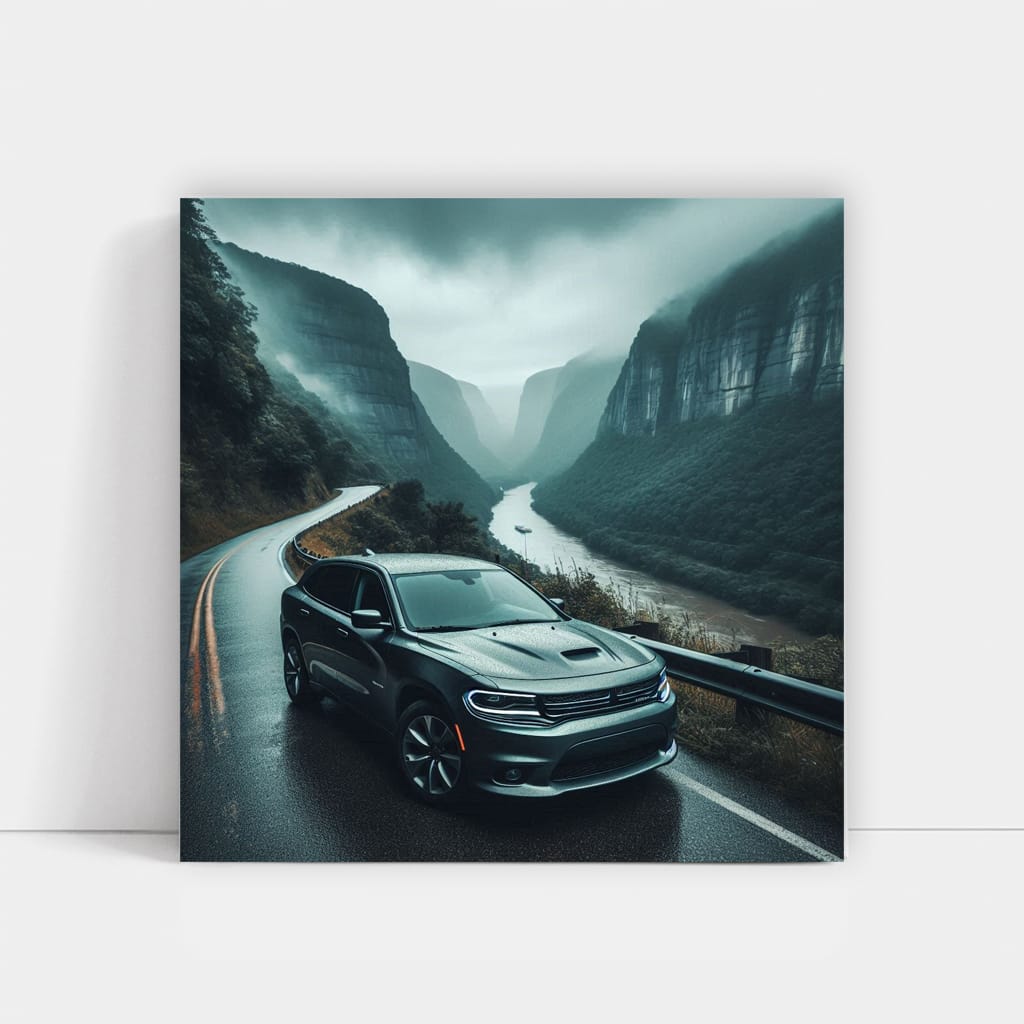 Dodge Overcast Weather Photo - Sleek and Stylish Ride