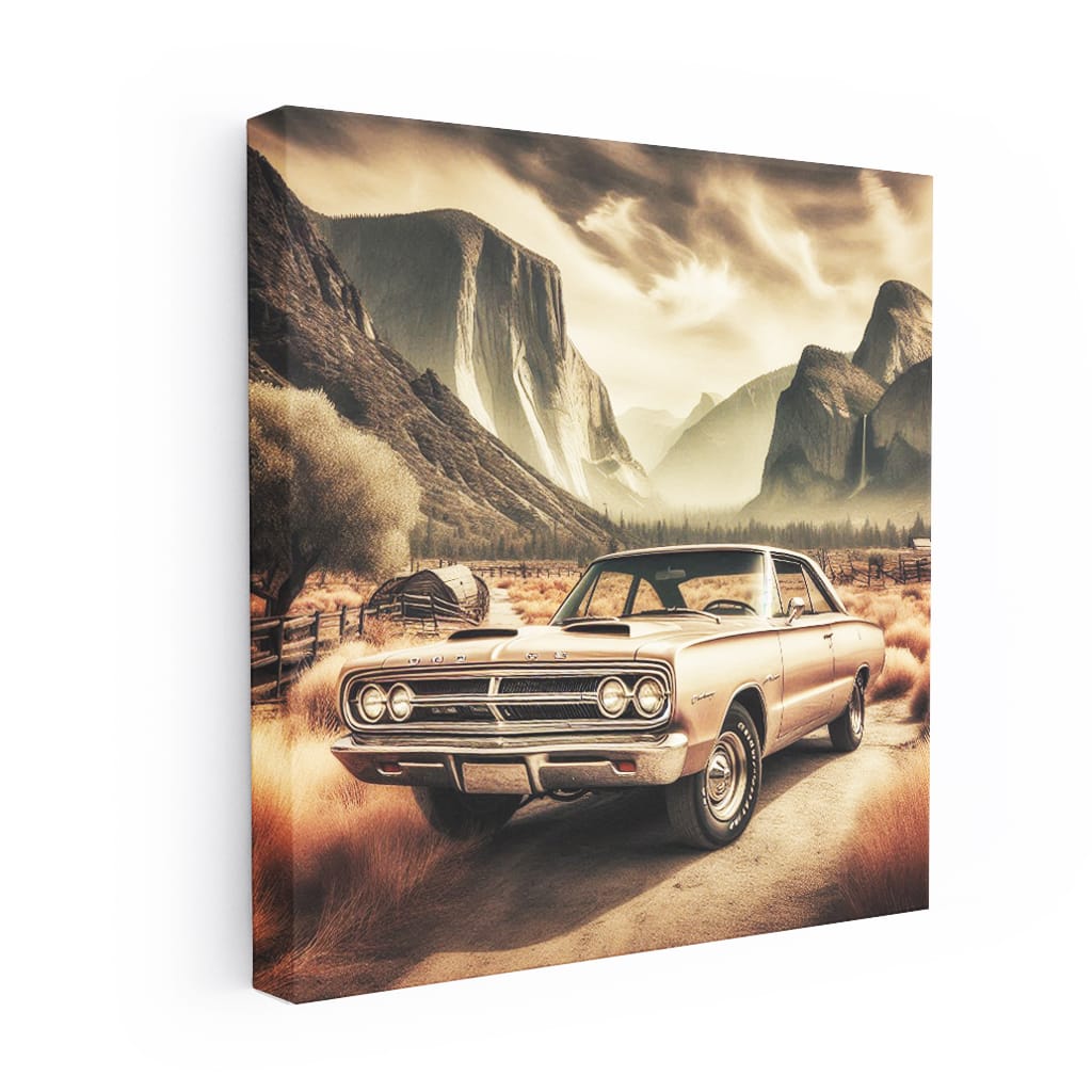 Retro Dodge in Vintage Valley - Classic Style Revival