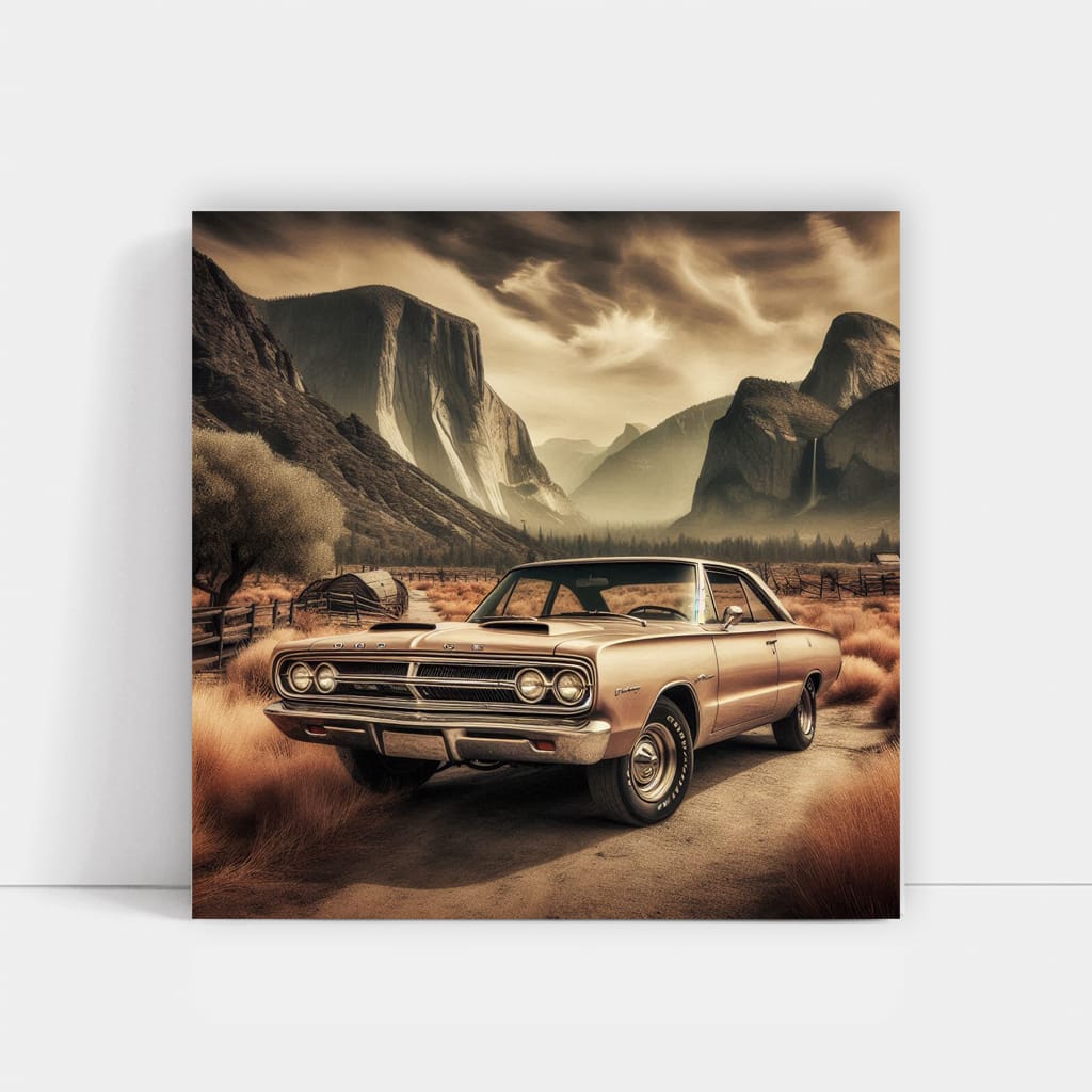 Retro Dodge in Vintage Valley - Classic Style Revival