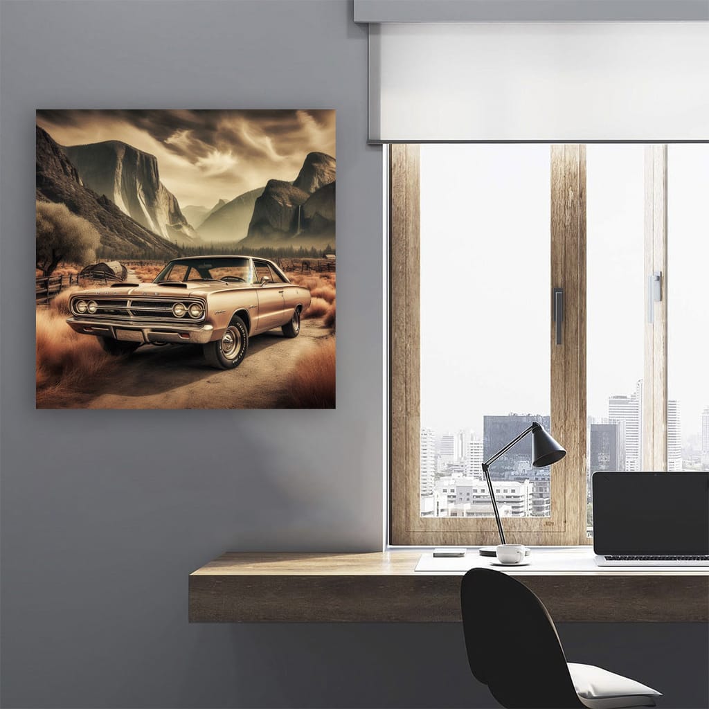 Retro Dodge in Vintage Valley - Classic Style Revival
