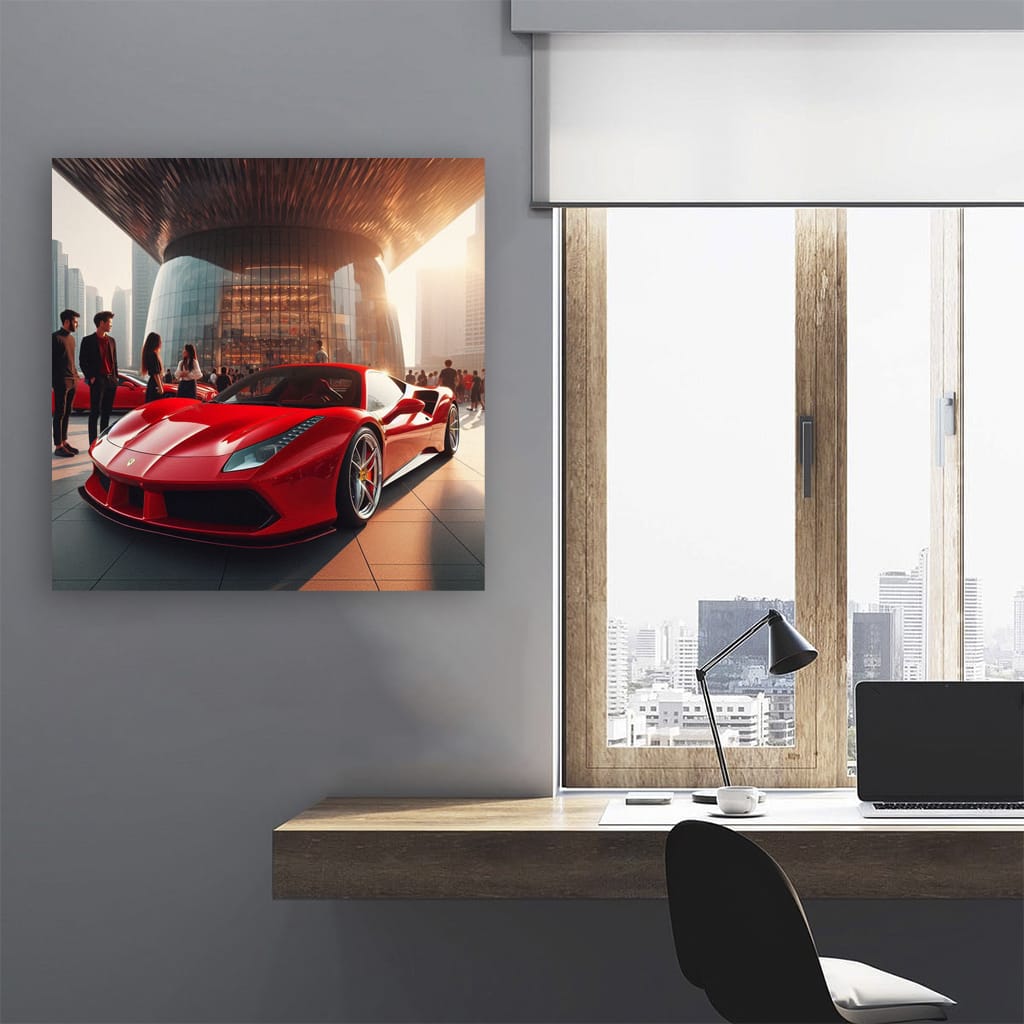Ferrari 488 GTB Building - Iconic Speed and Power