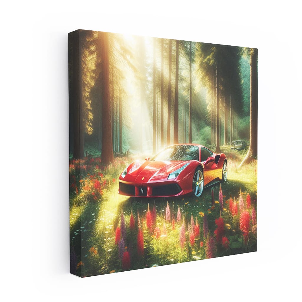 Ferrari 488 Gtb Fore Wall Art