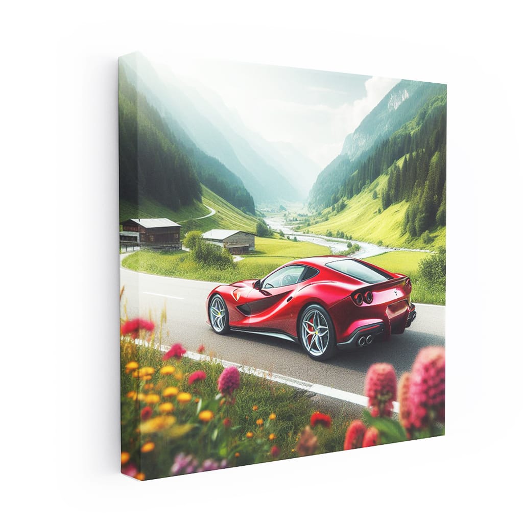 Ferrari 812 Superfast Vall Wall Art