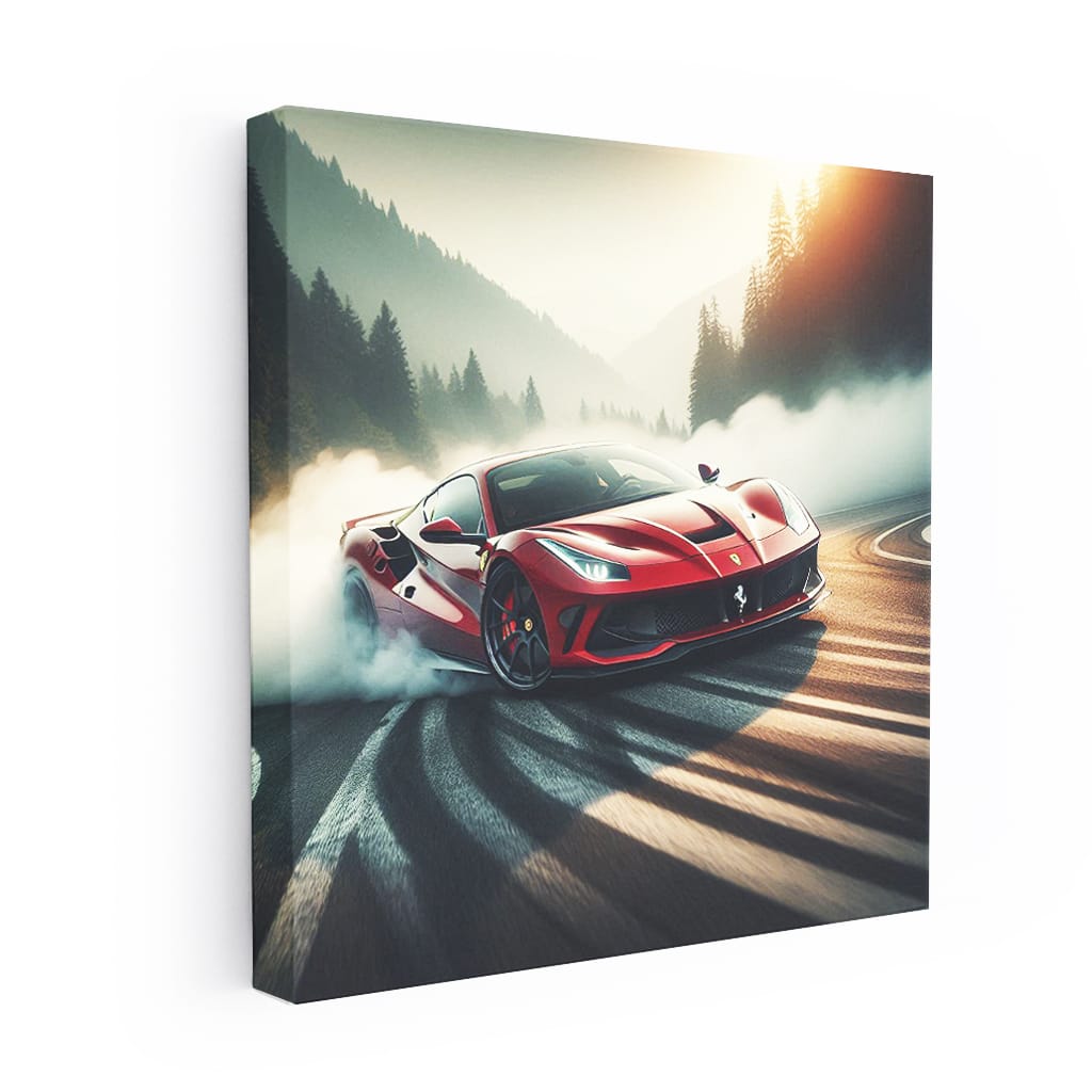 Ferrari F8 Tributo Dri Wall Art