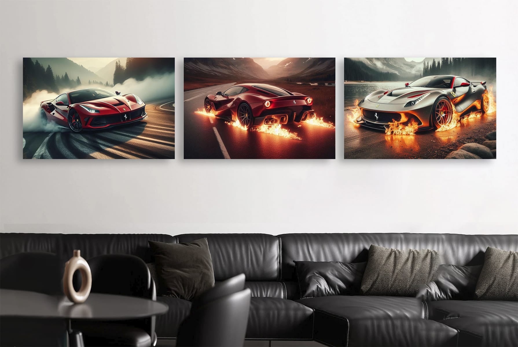 Ferrari Fire Drift Set of 3