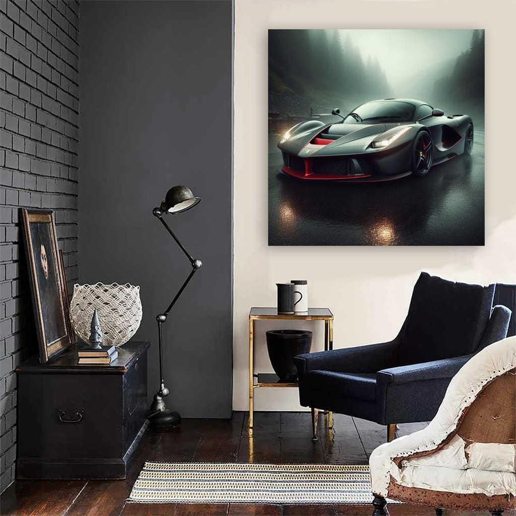 Ferrari LaFerrari in Cloudy Weather - Masterpiece of Speed