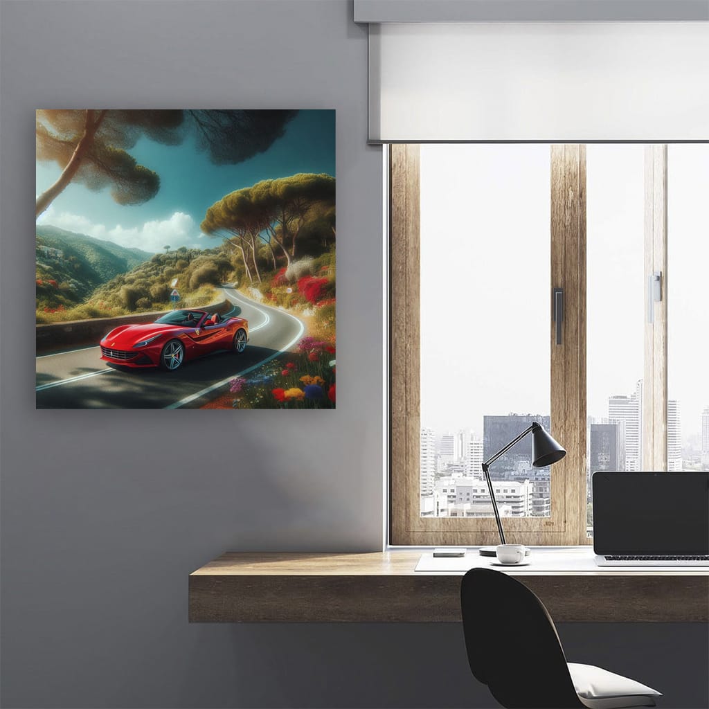 Ferrari Portofino Natu Wall Art