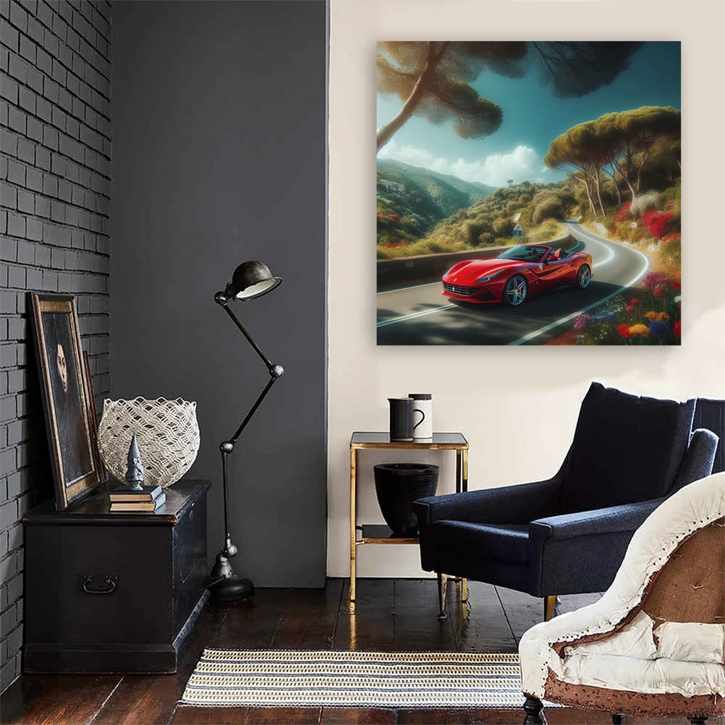 Ferrari Portofino Natu Wall Art