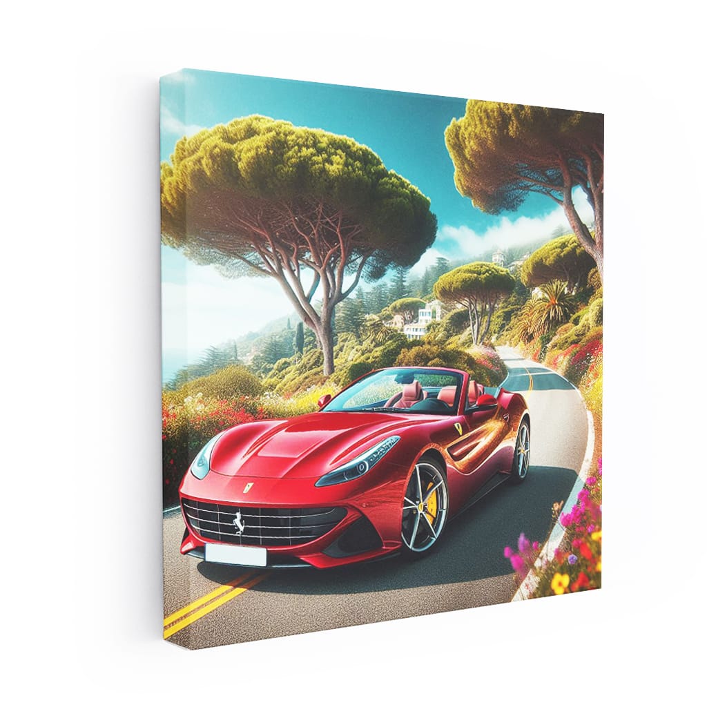 Ferrari Portofino Nature Wall Art