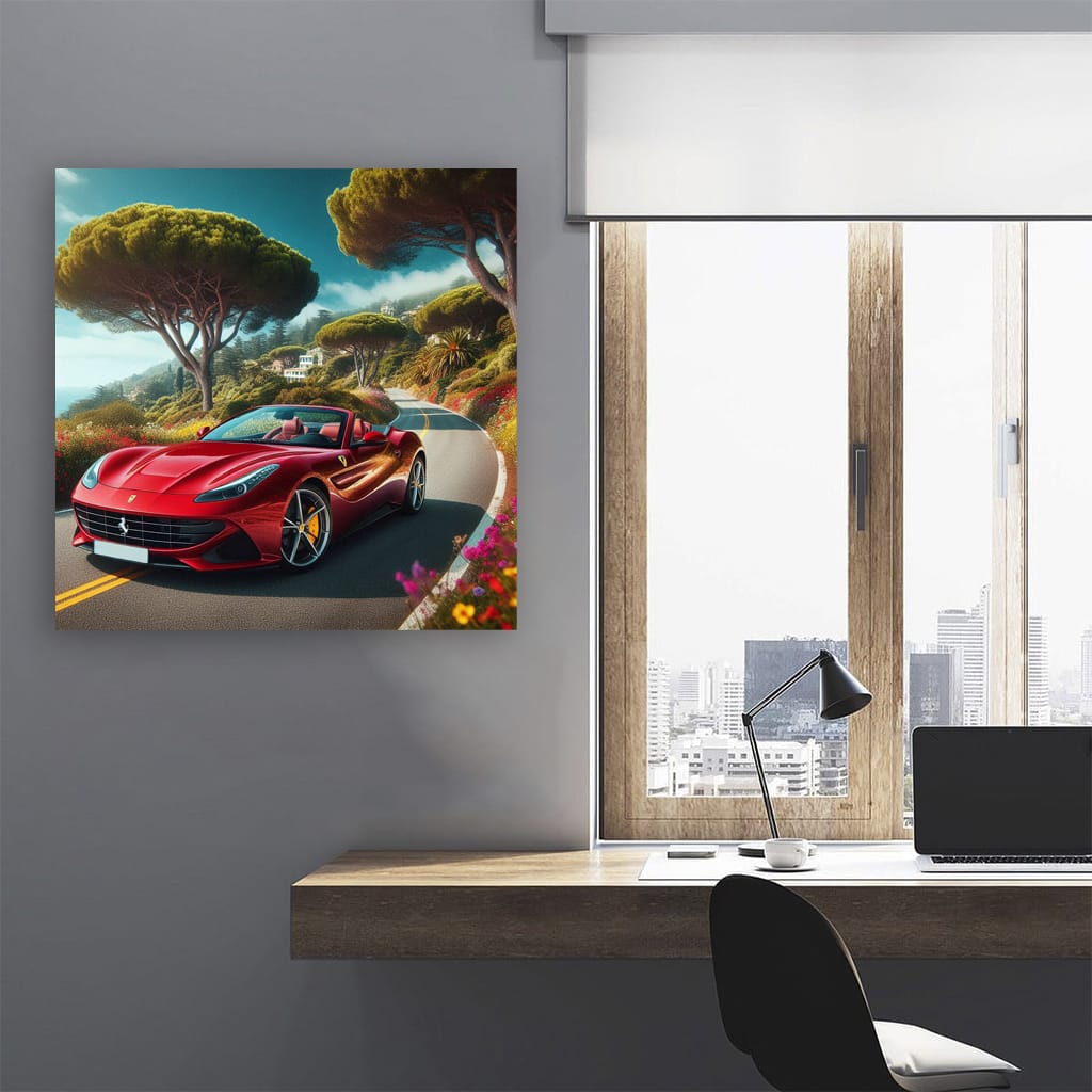 Ferrari Portofino in Nature - Elegance Meets Power