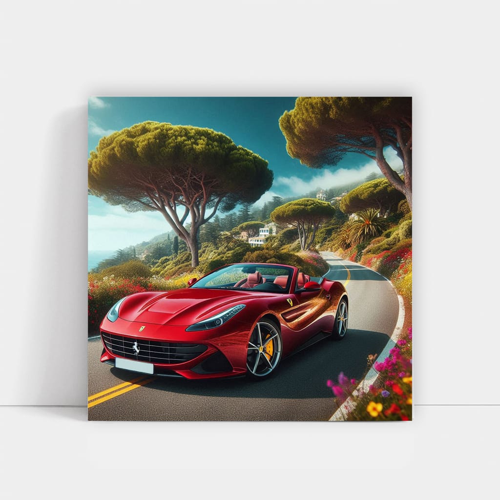 Ferrari Portofino in Nature - Elegance Meets Power