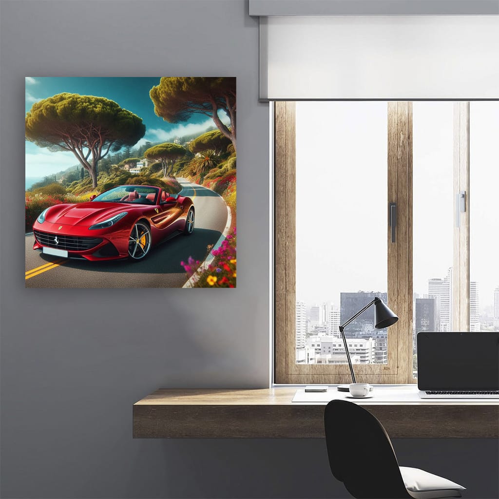 Ferrari Portofino Nature Wall Art