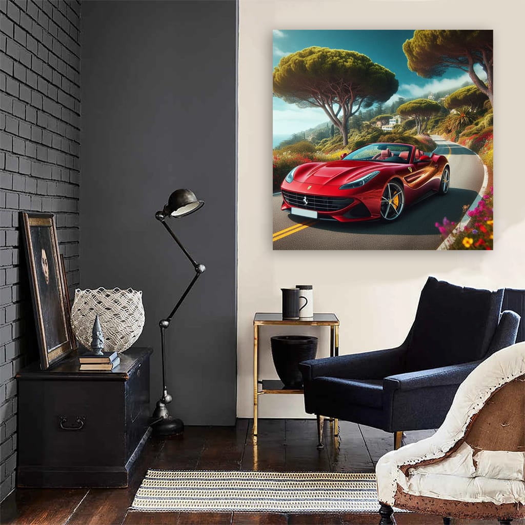 Ferrari Portofino in Nature - Elegance Meets Power