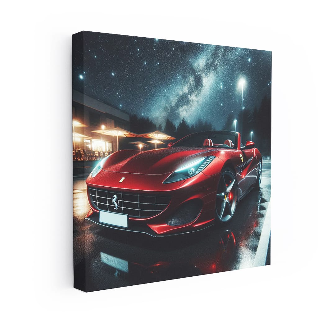 Ferrari Portofino Nig Wall Art