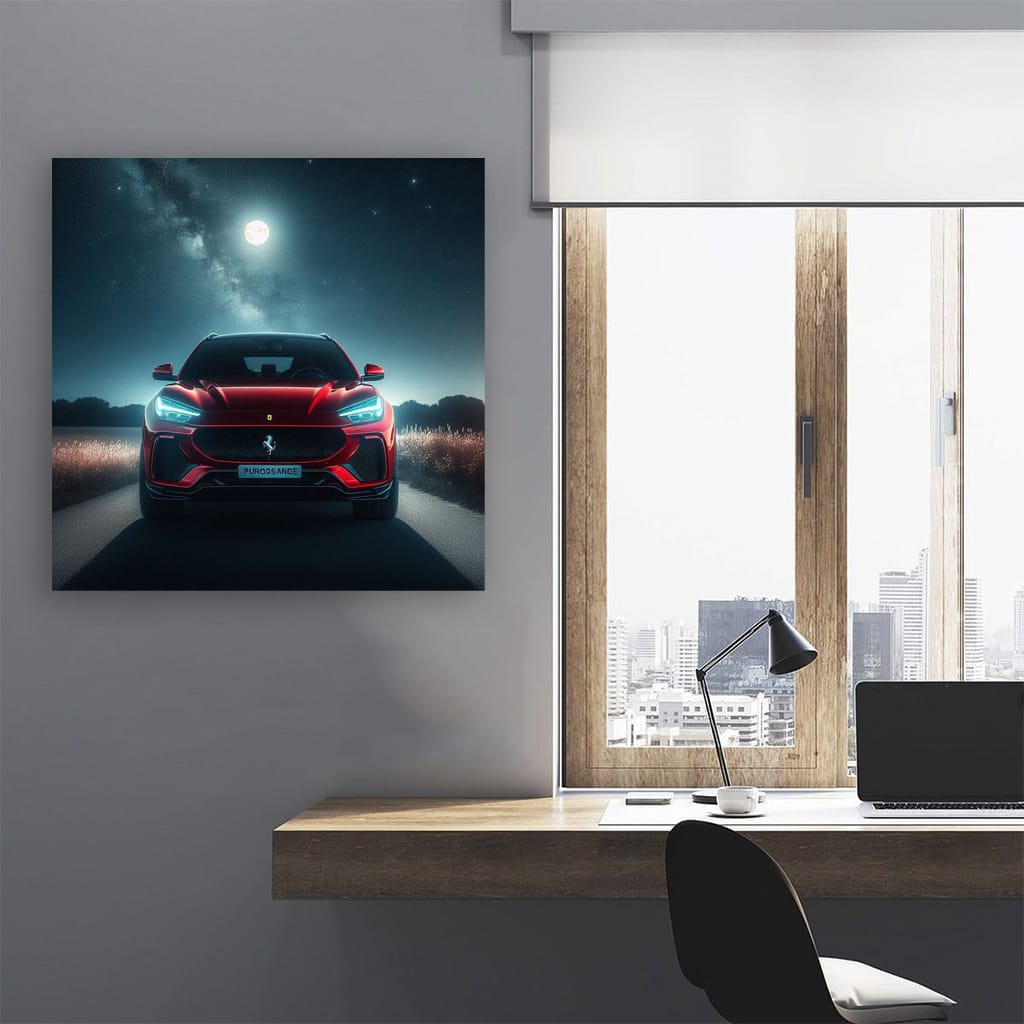 Ferrari Purosangue Night Drive - Elegance Meets Power