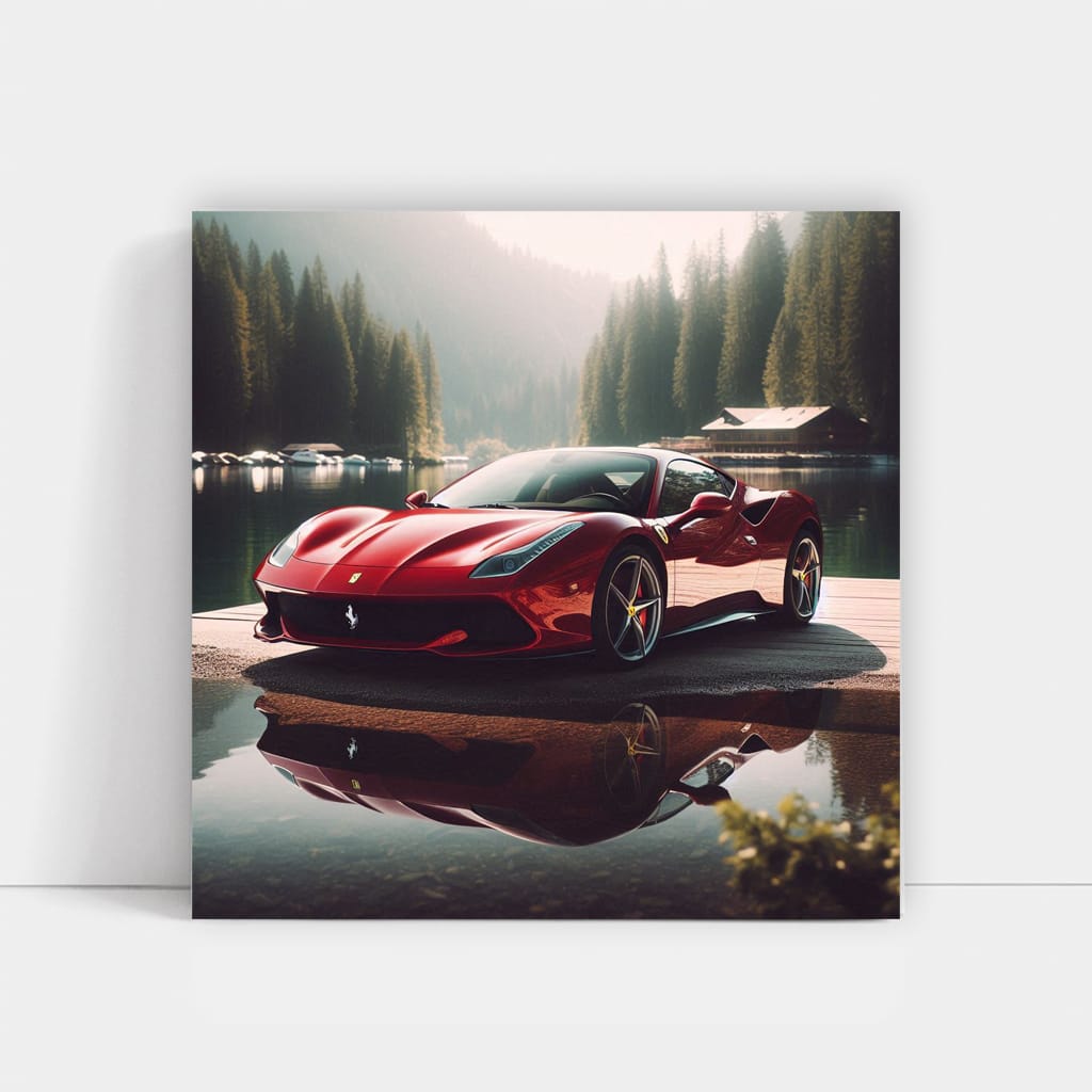 Ferrari Roma La Wall Art