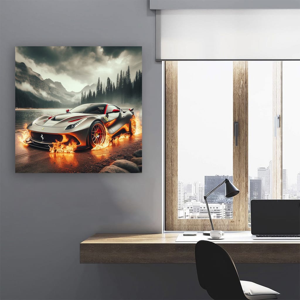 Ferrari Sf90 Stradale Fi Wall Art