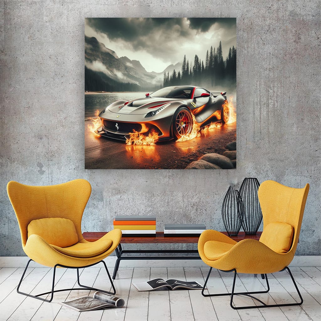 Ferrari Sf90 Stradale Fi Wall Art