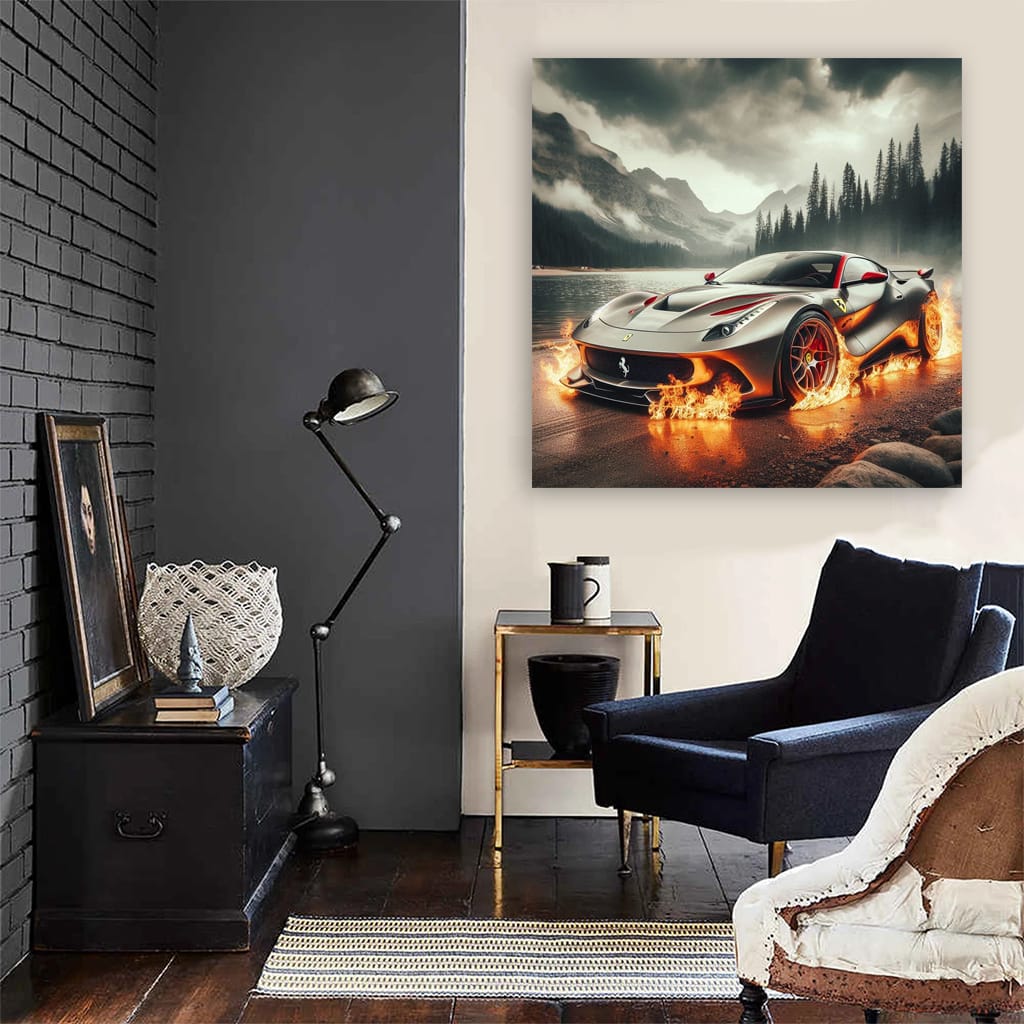 Ferrari Sf90 Stradale Fi Wall Art