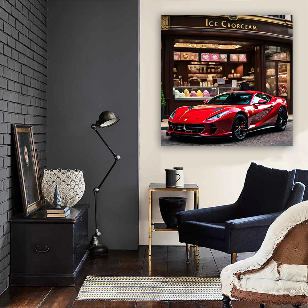 Burgundy Ferrari 812 Superfast - Sweet Powerhouse