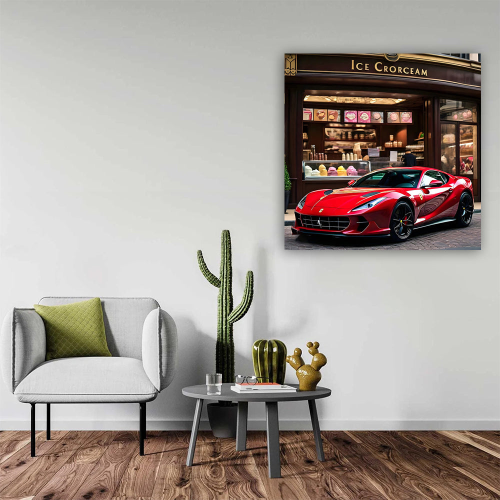 Burgundy Ferrari 812 Superfast - Sweet Powerhouse