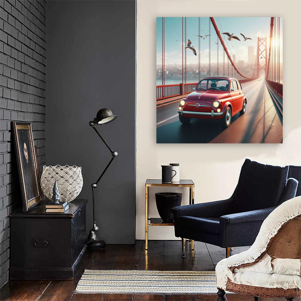 Fiat Brid Wall Art