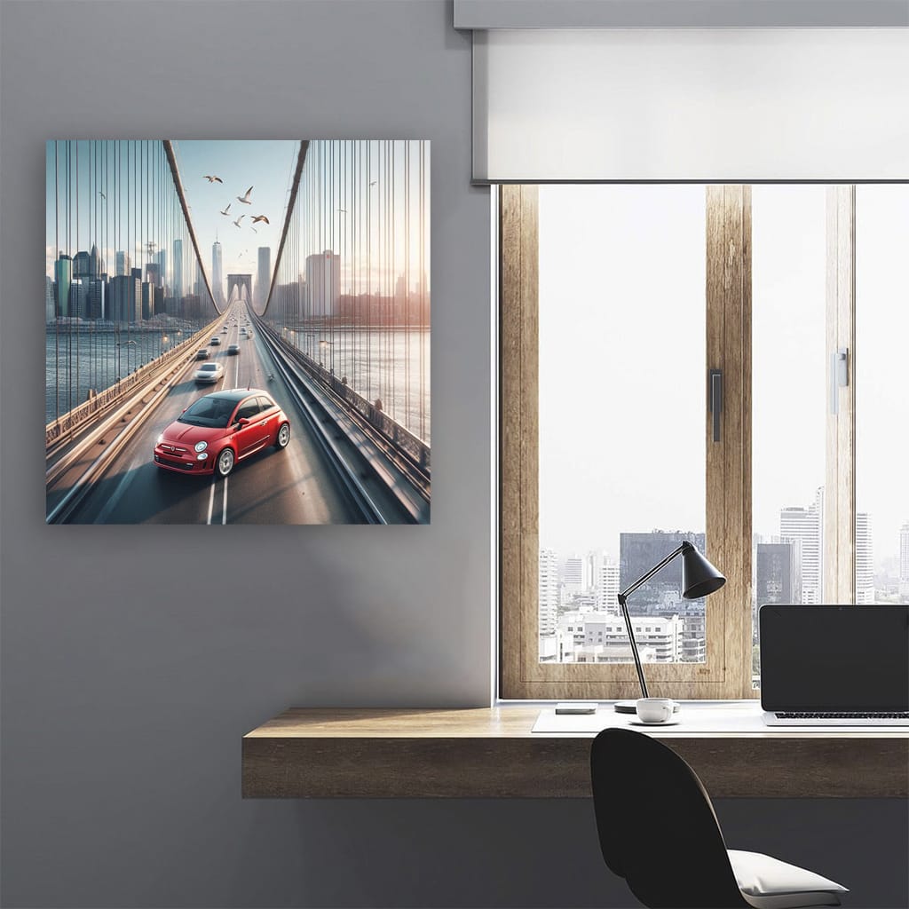 Fiat Bridge Wall Art