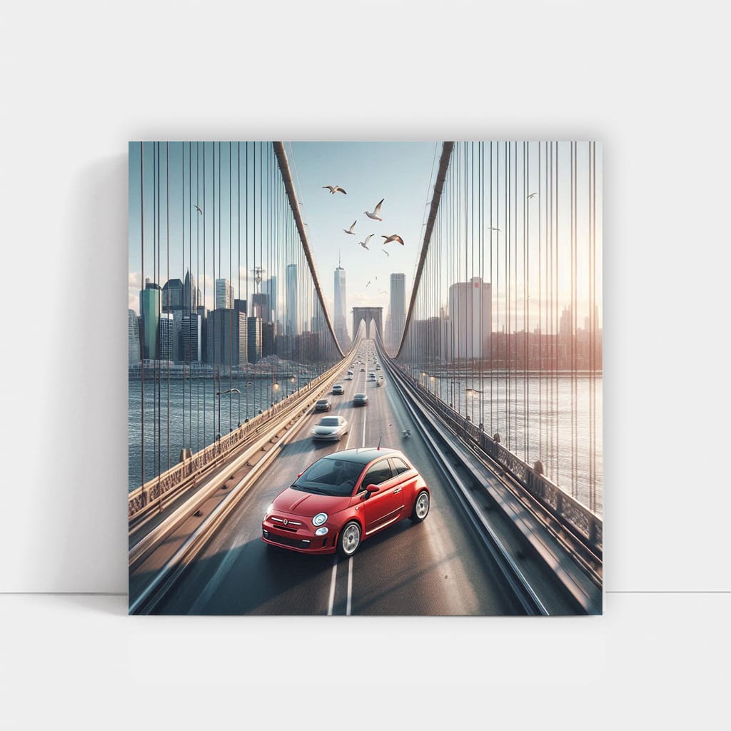 Fiat Bridge Wall Art