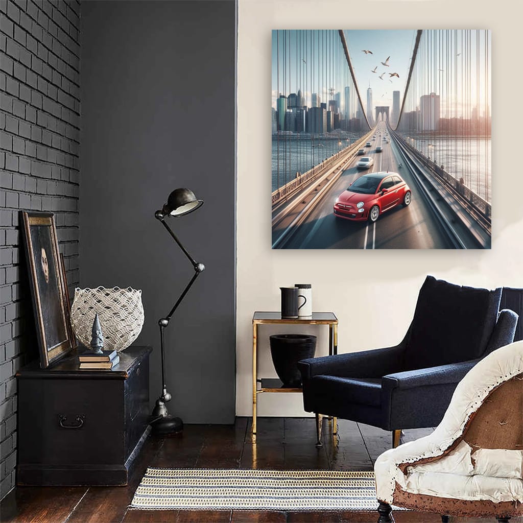 Fiat Bridge Wall Art