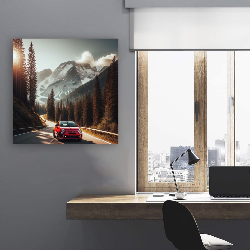 Fiat Mounta Wall Art