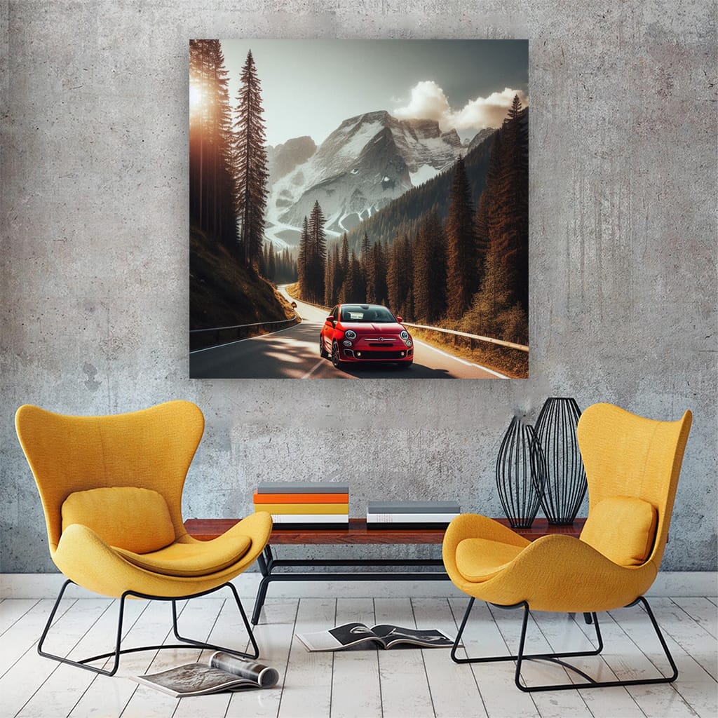 Fiat Mounta Wall Art