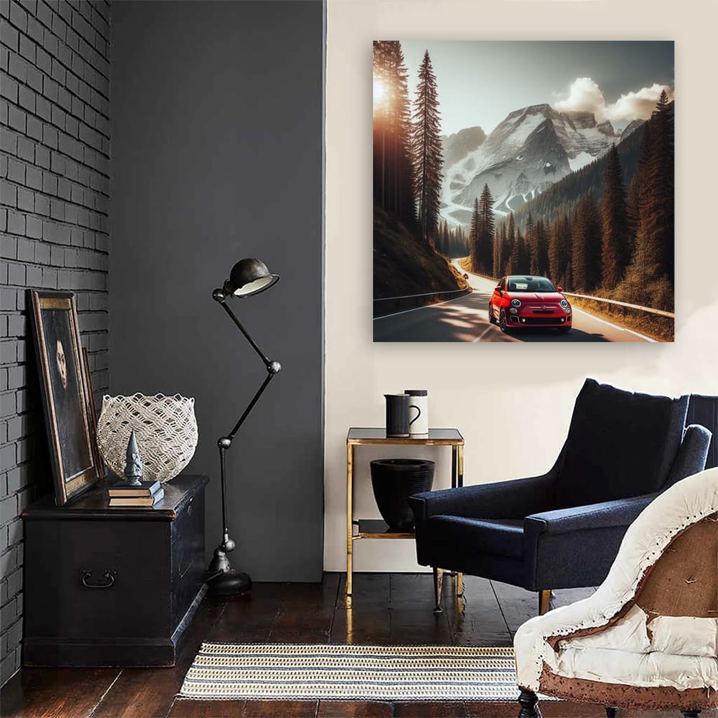 Fiat Mounta Wall Art